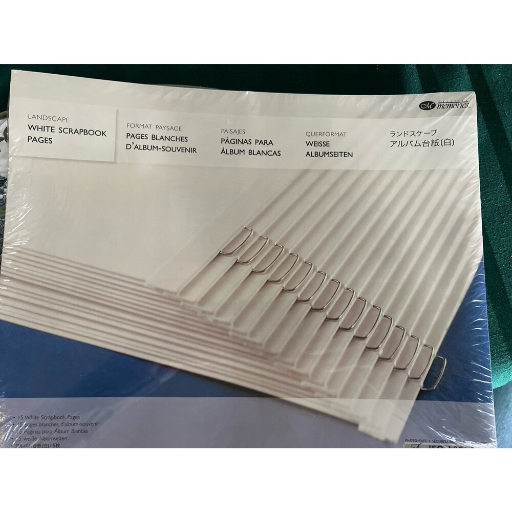 Creative Memories Landscape Scrapbook Pages